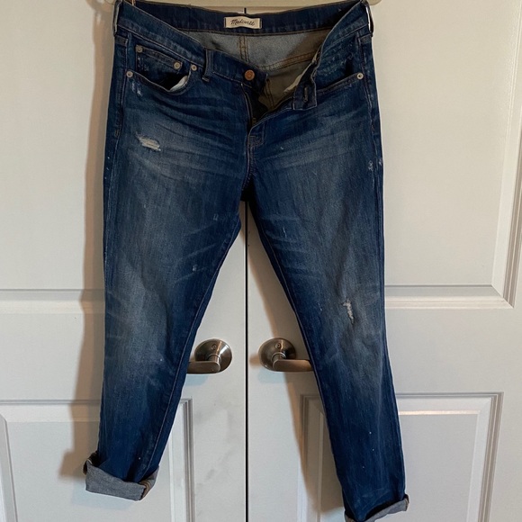 Madewell Slim Boyfriend Jeans - Picture 2 of 7